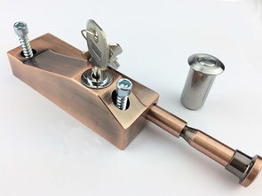 機械門鎖直銷 優(yōu)質(zhì)旋轉(zhuǎn)門插銷鎖，五金產(chǎn)品批量供應(yīng)